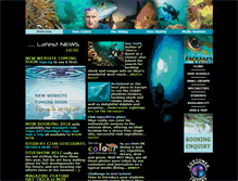 Tablet Screenshot of dive-and-sea-the-hebrides.co.uk